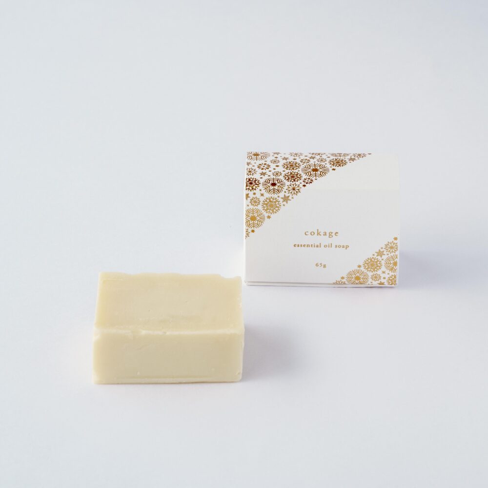 cokage 石けん 65g（冬季限定パッケージ）の写真